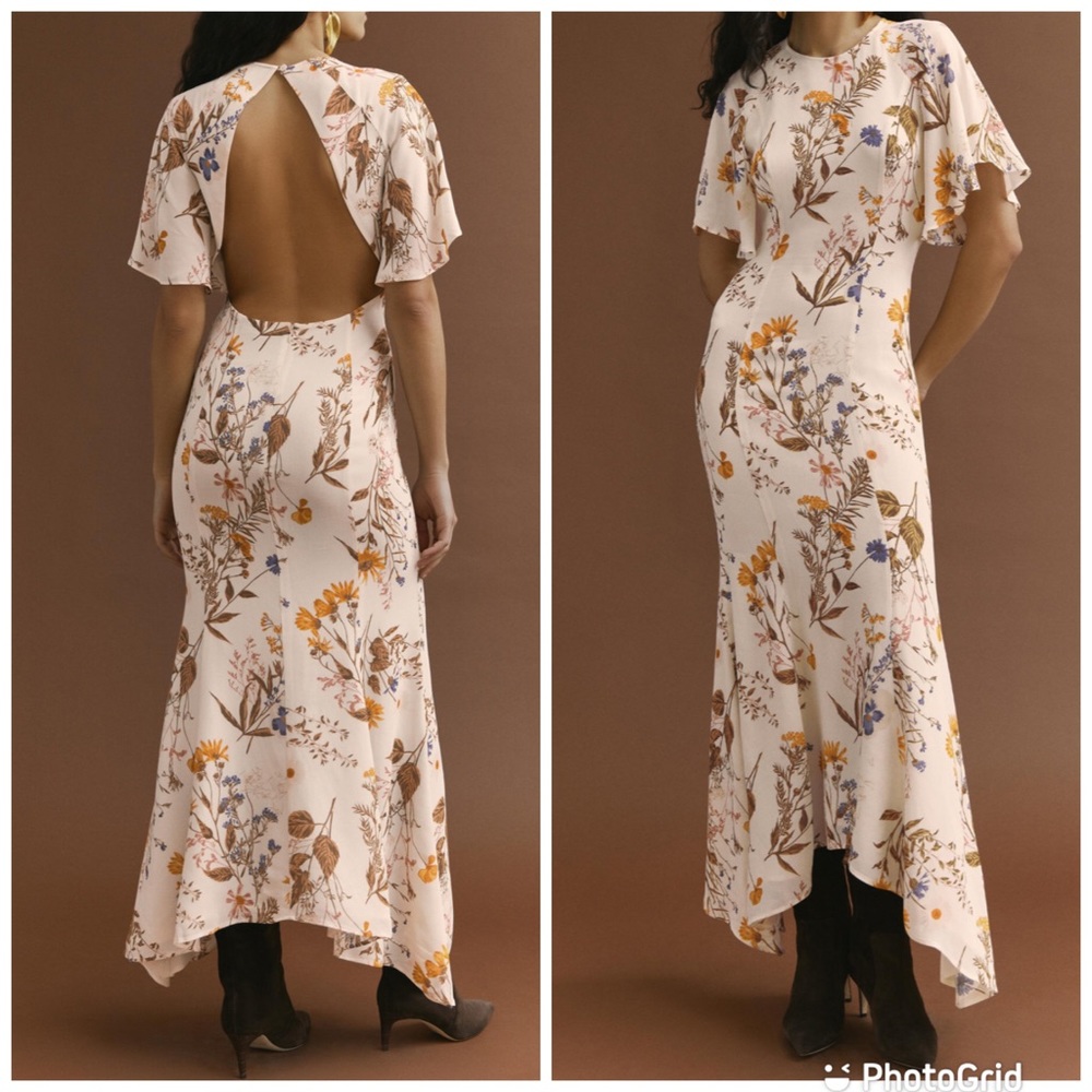 Reformation Carletta Dress in Frolic New with Tags!